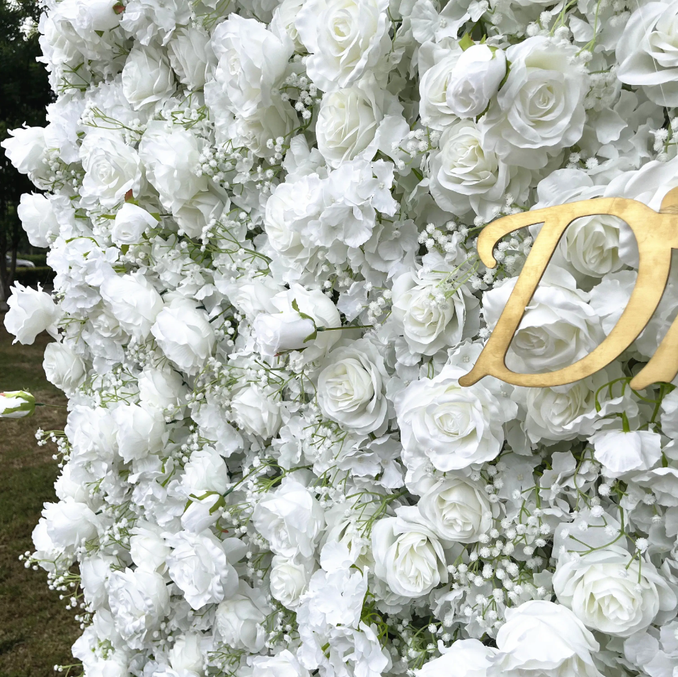 luxury flower wall rentals
